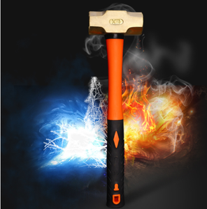 Martillo octogonal de alto grado TPR con mango de fibra de vidrio, martillo para morder, martillo para pulir completamente YO-15801 madera <span class=keywords><strong>YAOU</strong></span> - Product Image 6