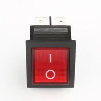 Interrupteur à bascule KCD2 à 6 broches pour alimentation électrique, pour appareils électriques de haute puissance, durables et résistants à l'usure