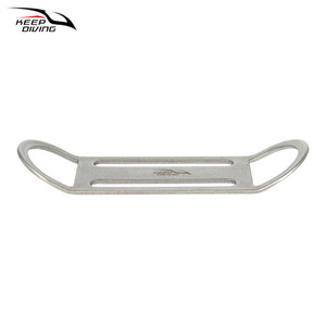 อุปกรณ์ดำน้ำแบบเทคนิคญี่ปุ่น KEEP DIVING 316 สแตนเลสสตีล ห่วงรูปตัว D สองด้าน สำหรับยึดอุปกรณ์ด้านข้างแบบงอ - Product Image 3