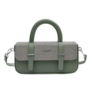 2025 New PU Hard Shell Fashion <b>Women's</b> Shoulder Crossbody <b>Small</b> Square <b>Handbag</b> with Zipper Closure - Product Image 4