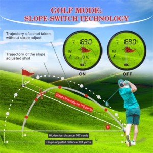 Goodero गोल्फ <span class=keywords><strong>Rangefinder</strong></span> लेजर दूरबीन Golfing शिकार डिजिटल लेजर दूरी मीटर यार्ड के लिए उपकरणों के लिए यूएसबी चार्ज