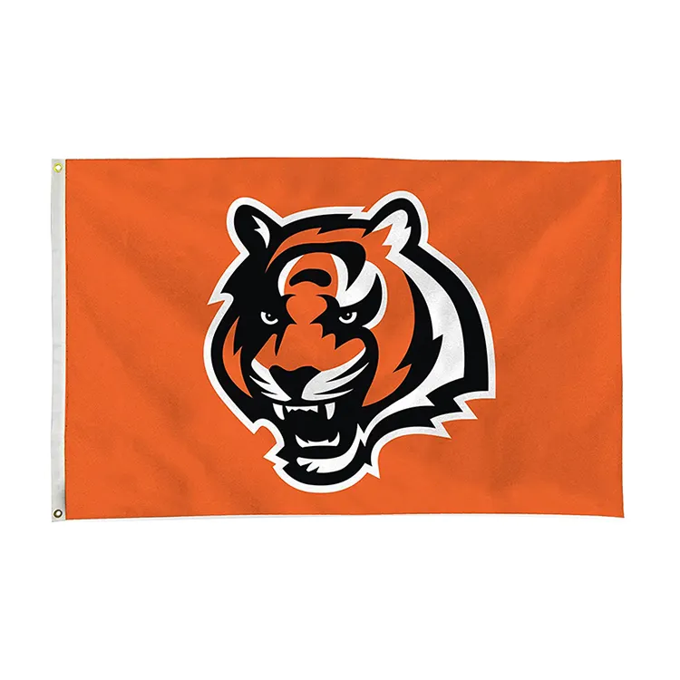 Groothandel Custom American Voetbal Nfl 3x5ft Cincinnati Bengals Vlag