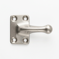 Protection de porte en laiton massif au design moderne avec protection d'angle, finitions multiples, installation facile