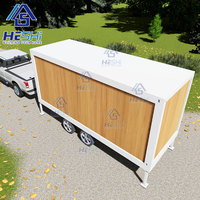 Remorque Conteneur Complète Petite Maison Préfabriquée sur Roue Expédition Mobile Maison de Luxe Casas Prefabricadas