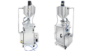 Pneumatic <span class=keywords><strong>Foundation</strong></span> Paste Cream Ointment Mesin Pengisi Cair Semi Otomatis untuk Kosmetik dengan Pemanasan - Product Image 3