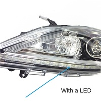 Conjunto de Faros Delanteros Changan New Eado 2016-2017, Luces de Circulación Diurna, Faros Auxiliares de 12V, Alta Calidad, 6 Meses de Garantía