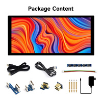 Écran QLED Quantum Dot 10,4 pouces 10.4HP-CAPQLED, tactile capacitif, luminosité 1600*720, verre trempé avec liaison optique, B736