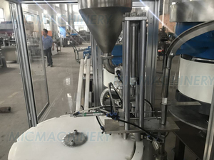 Machine de remplissage automatique de seringues préremplies <span class=keywords><strong>pour</strong></span> pâte, gel et produits plastiques avec obturation par aiguille - Product Image 4