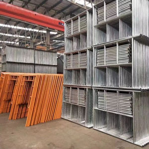 Échafaudage de haute qualité en acier Q235 à vendre, échafaudage en H pour la construction de bâtiments de grande hauteur. - Product Image 1
