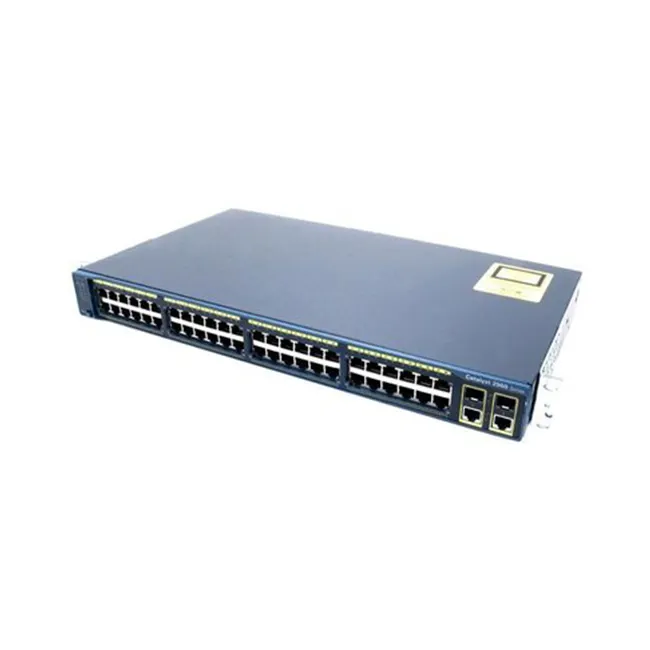 WS-C2960 mới + 48tc-l C chất xúc tác 2960 + 48 cổng 10/100 + 2 t/SFP Lan cơ bản doanh nghiệp chuyển đổi 2960 chuyển đổi