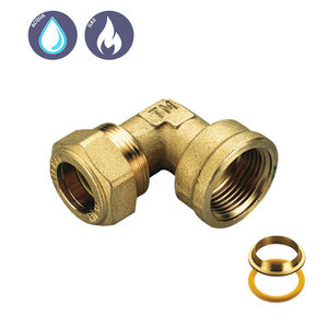 Ajuste curvo hembra de alta presión con junta tórica amarilla Acero al carbono Acero inoxidable Zinc SAE Tamaños estándar 12MM 16mm 50mm - Product Image 2