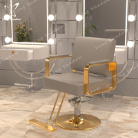 Fauteuil de Coiffure Commercial pour Salon de Beauté, Chaise de Coiffure Moderne Prix de Gros