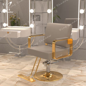 Mobilier Commercial de Salon de Coiffure Fauteuil de Coiffage pour Salon de Beauté Chaise de Coiffeur Moderne Prix de Gros - Product Image 5