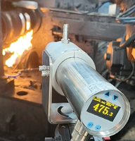 Pyromètre de rapport de température Sijie STRONG-GR-2514 4-20mA RS485, contrôle thermique 250-1400°C pour fonderie d'aluminium, OEM/ODM, en acier inoxydable