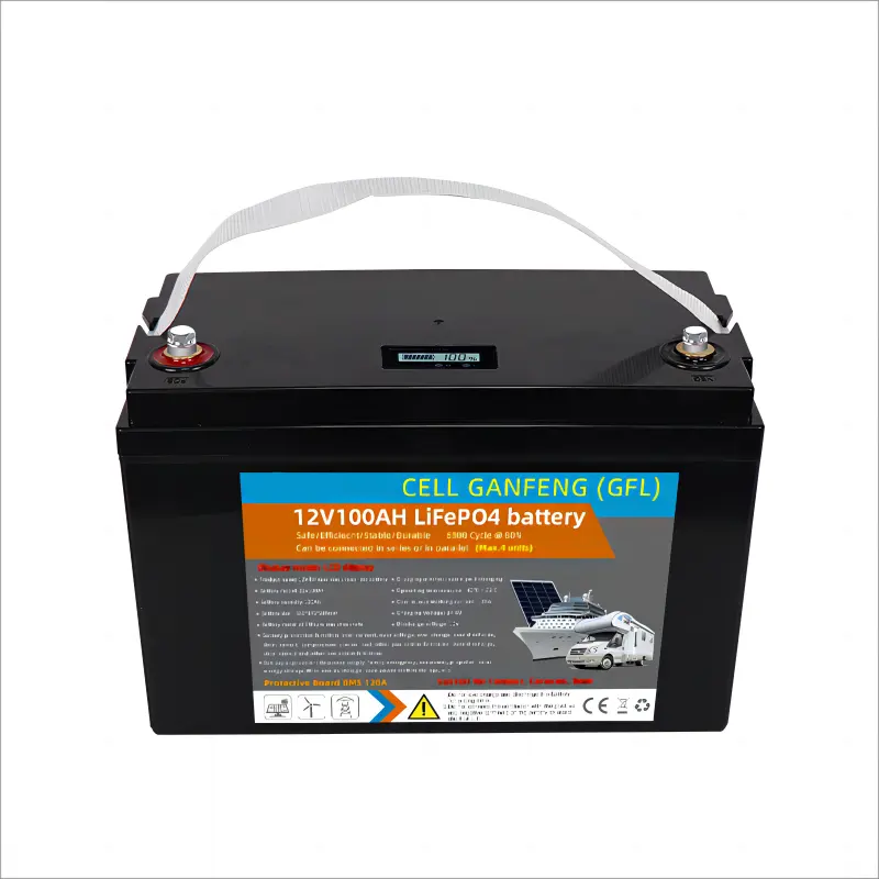 Oem/Odm 12V 100ah Lithium-Ionbatterij Voor Auto Ter Vervanging Van Loodzuuraccu