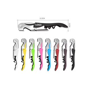 Custom Logo Multi-Function Corkscrew Stainless <b>Bottle</b> Professional <b>Wine</b> Kitchen Beer Opener - Product Image 3