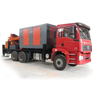 300 M 500 M 1000M Installation 6 x 4 Truck Water Well Drilling Rig Machine for Sale