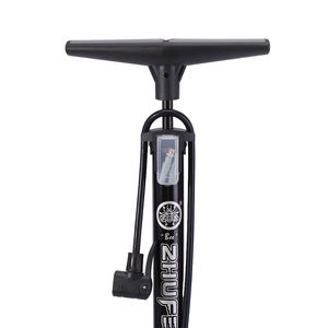 Pompe à air de vélo au sol debout facile à transporter gonfleur de pneu Portable moto Ebike vélo Sir pompe pour Schrader <span class=keywords><strong>Presta</strong></span> <span class=keywords><strong>Dunlop</strong></span> - Product Image 3