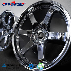 Jantes de course CF Custom New 20 21 22 23 24 25 26 pouces à rayons multiples C6 Deep Dish en alliage d'aluminium forgé pour <span class=keywords><strong>Chevrolet</strong></span> <span class=keywords><strong>Corvette</strong></span> - Product Image 3