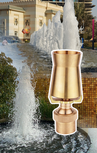 Buse de <span class=keywords><strong>fontaine</strong></span> de piscine extérieure en laiton de haute qualité, en bois de cèdre, forme de tour de glace, pour les caractéristiques aquatiques des parcs et des jardins, direct - Product Image 6