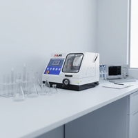 JMLAB-Q100B Machine de découpe de disques abrasifs polyvalente, scie à tronçonner manuelle et automatique, dispositif de découpe métallographique pour échantillons