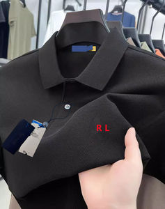 Camisetas Polo de Manga Corta para Hombre, Estilo Diseñador Personalizado al por Mayor, Corte Holgado, Color Sólido, 100% Poliéster # R L-8828 - Product Image 4