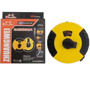 2025 Phổ Biến Phong Cách Mới Đĩa Da Băng Đo Đo Sợi Thủy Tinh Cai Trị Trang Trí Nội Thất 30M/50M/100M Mềm Da Cai Trị - Product Image 1