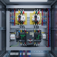 Armoire de Commutation Basse Tension IP54 200A, Boîtier de Commande Électrique, Boîte de Distribution d'Énergie pour les Industries Pétrolière et Chimique