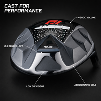 Cabeza de Driver de Golf Jasde 460CC de Titanio Fundido 10.5 OEM con Logotipo Personalizado, Venta al por Mayor Directa de Fábrica, Proveedor de Cabezas de Palos de Golf