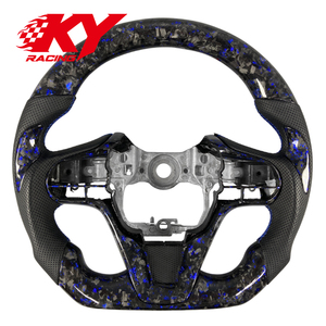 Accesorios para Automóviles, Volante para Lexus LC500 LC500H, Volante Deportivo Personalizado de Fibra de Carbono Azul con Calefacción - Product Image 1