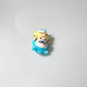 Llavero Personalizable con Bloques Apilables, Cubos Blancos en Forma de Huevo, Colgantes para Llaves de Coche, Adorno Decorativo para Mochila, Hecho de PVC <span class=keywords><strong>o</strong></span> Resina - Product Image 5