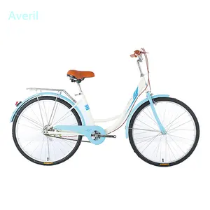 Classic Cheapest Supply Bicicletas Adult Ladies Women Cycling Rental System Single Speed Street Bicycle Frame City Bike