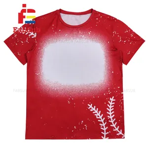 Kaus olahraga Pria Wanita kaus latihan Softball Baseball bersirkulasi kaus sublimasi Logo kustom kosong