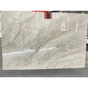 Sang trọng tự nhiên đá Countertop thạch anh Granite quartzit đá cẩm thạch ấm màu be màu Taj Mahal - Product Image 4