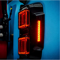 Feux arrière à LED étoilés, neufs et améliorés, en ABS noir, adaptés aux accessoires GWM Tank 300