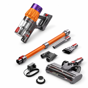 QV18 Handheld Battery-Powered Vacuum Cleaner 450W Super Suction 1.2L Dust Capacity for Hotel Household Use - Product Image 1