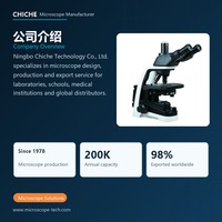 YJ-2016 Series China Manufacturer Electron Digital 4x Phase Contrast Biological Trinocular Microscope Manual Focus