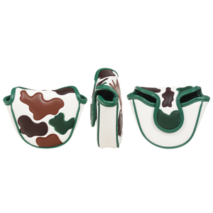 En Oferta: Funda para Cabeza de Putter de Golf, Diseño Hot Chili, Bordado Rugby Marrón - Product Image 5