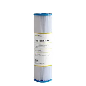 Polypropylene Economic Pleated Filter Cartridges High Flow 20 Inch Nylon PP Pleated Filter Cartridge