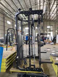 MND-C81多機能ジム機器マルチステーションスクワットラッククロスオーバートレーナーマシンオールインワンマキナスミスマシン - Product Image 6