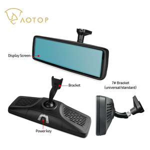 Monitor Digital de Espejo Retrovisor Interior de Coche de 8.88 Pulgadas con Pantalla Completa HD y Cámara Trasera Gran Angular para Línea de Estacionamiento - Product Image 5
