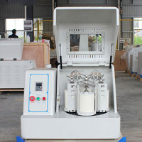 Machine de broyage de pigments de laboratoire 0.4L 2L 4L 6L 8L 20L, broyeur planétaire carré pour échantillons, moulin à boulets nano pour le broyage des sols