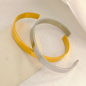 Pulsera de apertura ancha para mujer, brazalete de alta calidad, venta al por mayor - Product Image 2