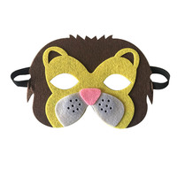 Masques faciaux en feutre Masques faciaux élégants Fox Kis' Design pour Halloween Stage Drama & Party Performances