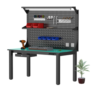 Établi ESD pour techniciens électriques/électroniques pour <span class=keywords><strong>laboratoire</strong></span> et usine/ingénierie avec hauteur réglable - Product Image 1
