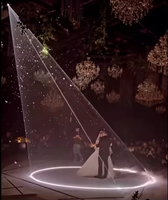 Nouvelle Lumière Laser pour la Cérémonie de la Première Danse des Mariés avec Effet Neige – Décorations Modernes à Lumière Laser pour Fête de Mariage