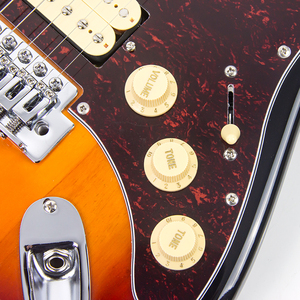 جيتار كهربائي جديد لعام 2025 بـ 6 أوتار، جسم خشبي، عنق من خشب القيقب المخبوز، طلاء لامع عالي الجودة، نظام ترمولو، جيتار مخصص بسعر مناسب - Product Image 3