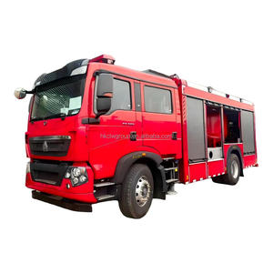 Camión de Bomberos de Espuma de Agua 4X2 830KPa, Vehículo de Extinción de Incendios de Capacidad Equilibrada para Rescate de Emergencia Urbano y Rural - Product Image 1
