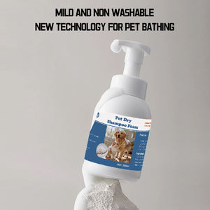 Sampo hewan peliharaan tanpa air sampo kering alami pembersih bulu hewan peliharaan organik untuk anjing atau kucing tidak perlu bilas berbusa - Product Image 5