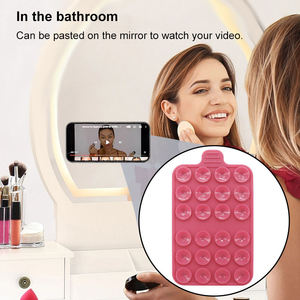 Support de téléphone à ventouse OEM antidérapant pour miroir, douche et salle de bain, mains libres - Product Image 5